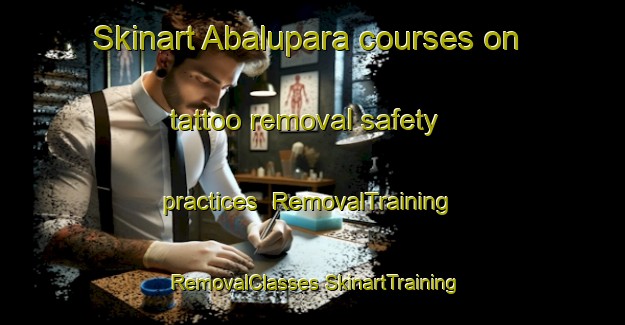 Skinart Abalupara courses on tattoo removal safety practices | #RemovalTraining #RemovalClasses #SkinartTraining-Bangladesh