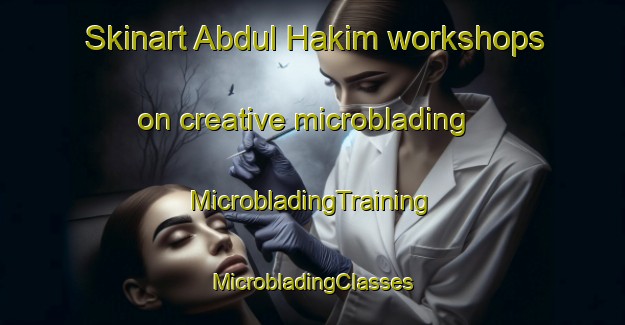 Skinart Abdul Hakim workshops on creative microblading | #MicrobladingTraining #MicrobladingClasses #SkinartTraining-Bangladesh