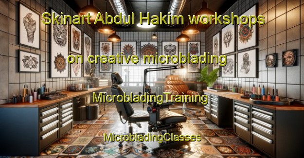 Skinart Abdul Hakim workshops on creative microblading | #MicrobladingTraining #MicrobladingClasses #SkinartTraining-Bangladesh