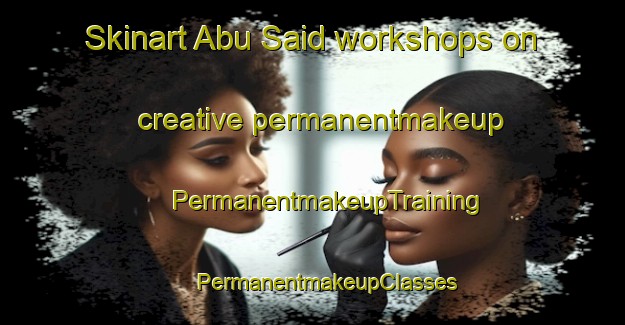 Skinart Abu Said workshops on creative permanentmakeup | #PermanentmakeupTraining #PermanentmakeupClasses #SkinartTraining-Bangladesh