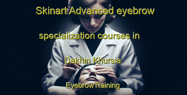 Skinart Advanced eyebrow specialization courses in Dakhin Khursia | EyebrowTraining | EyebrowClasses | SkinartTraining-Bangladesh