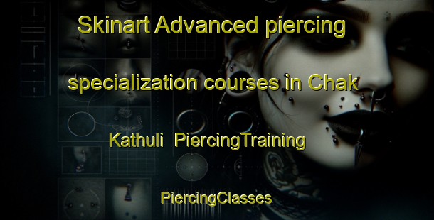 Skinart Advanced piercing specialization courses in Chak Kathuli | #PiercingTraining #PiercingClasses #SkinartTraining-Bangladesh