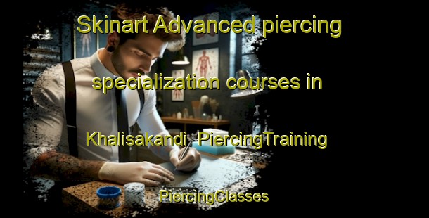 Skinart Advanced piercing specialization courses in Khalisakandi | #PiercingTraining #PiercingClasses #SkinartTraining-Bangladesh