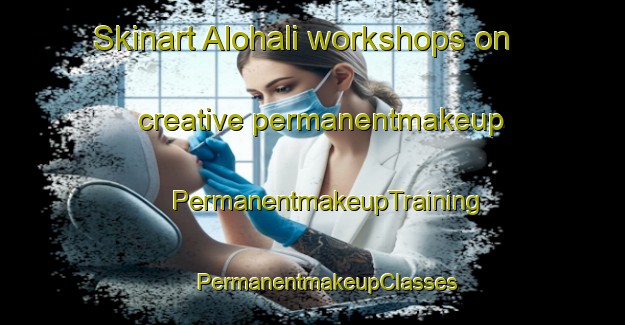 Skinart Alohali workshops on creative permanentmakeup | #PermanentmakeupTraining #PermanentmakeupClasses #SkinartTraining-Bangladesh