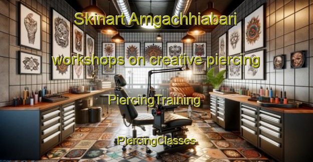 Skinart Amgachhiabari workshops on creative piercing | #PiercingTraining #PiercingClasses #SkinartTraining-Bangladesh