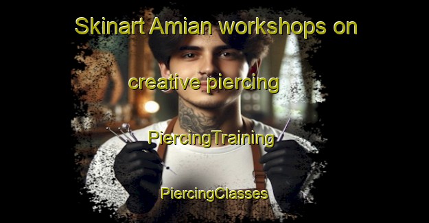 Skinart Amian workshops on creative piercing | #PiercingTraining #PiercingClasses #SkinartTraining-Bangladesh