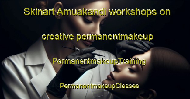 Skinart Amuakandi workshops on creative permanentmakeup | #PermanentmakeupTraining #PermanentmakeupClasses #SkinartTraining-Bangladesh