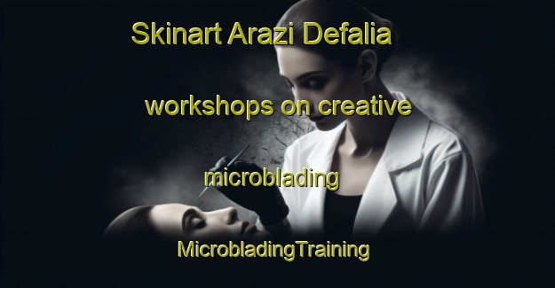 Skinart Arazi Defalia workshops on creative microblading | #MicrobladingTraining #MicrobladingClasses #SkinartTraining-Bangladesh