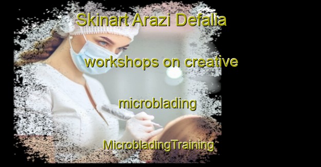 Skinart Arazi Defalia workshops on creative microblading | #MicrobladingTraining #MicrobladingClasses #SkinartTraining-Bangladesh