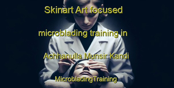 Skinart Art-focused microblading training in Achhanulla Munsir Kandi | #MicrobladingTraining #MicrobladingClasses #SkinartTraining-Bangladesh