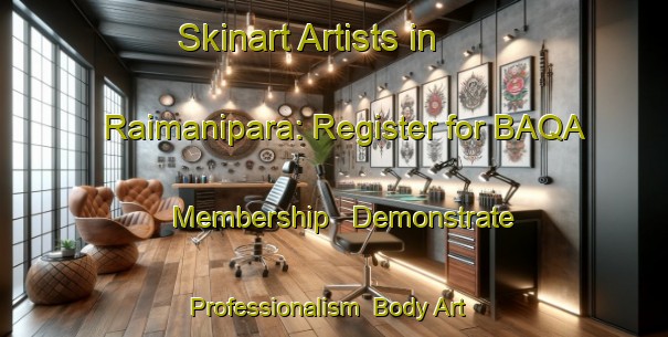 Skinart Artists in Raimanipara: Register for BAQA Membership - Demonstrate Professionalism | Body Art Qualification Authority | BAQA-Bangladesh