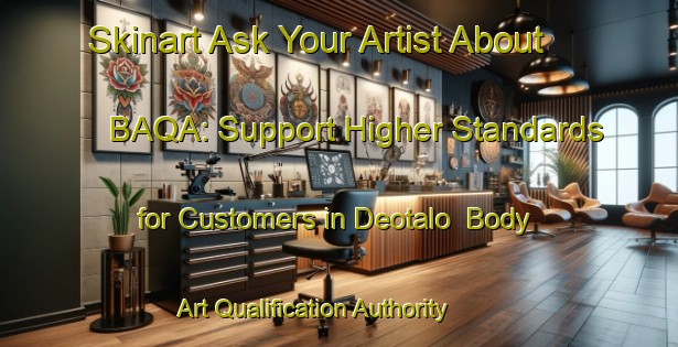 Skinart Ask Your Artist About BAQA: Support Higher Standards for Customers in Deotalo | Body Art Qualification Authority | BAQA-Bangladesh