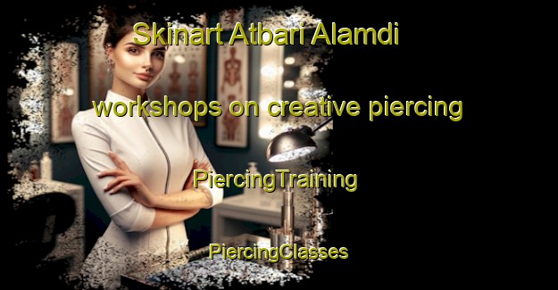 Skinart Atbari Alamdi workshops on creative piercing | #PiercingTraining #PiercingClasses #SkinartTraining-Bangladesh