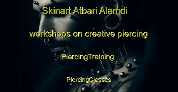 Skinart Atbari Alamdi workshops on creative piercing | #PiercingTraining #PiercingClasses #SkinartTraining-Bangladesh