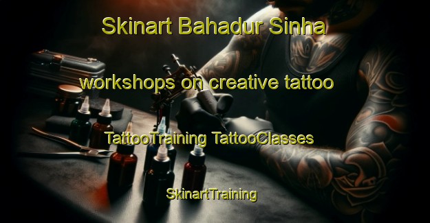 Skinart Bahadur Sinha workshops on creative tattoo | #TattooTraining #TattooClasses #SkinartTraining-Bangladesh