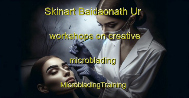 Skinart Baidaonath Ur workshops on creative microblading | #MicrobladingTraining #MicrobladingClasses #SkinartTraining-Bangladesh