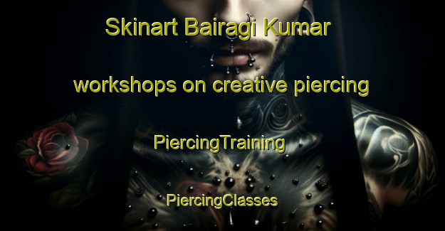 Skinart Bairagi Kumar workshops on creative piercing | #PiercingTraining #PiercingClasses #SkinartTraining-Bangladesh