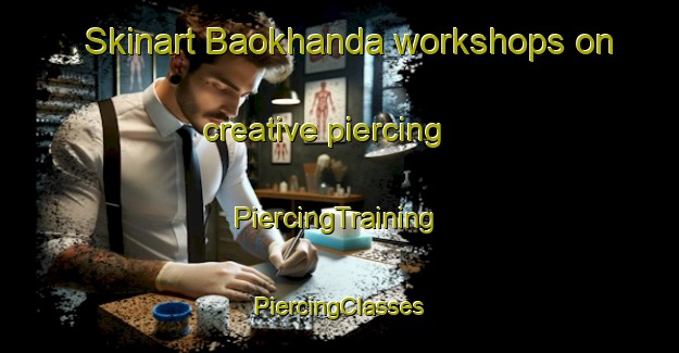 Skinart Baokhanda workshops on creative piercing | #PiercingTraining #PiercingClasses #SkinartTraining-Bangladesh