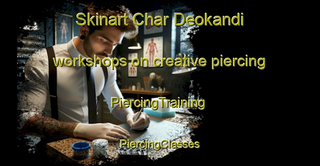 Skinart Char Deokandi workshops on creative piercing | #PiercingTraining #PiercingClasses #SkinartTraining-Bangladesh