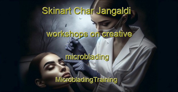 Skinart Char Jangaldi workshops on creative microblading | MicrobladingTraining | MicrobladingClasses | SkinartTraining-Bangladesh