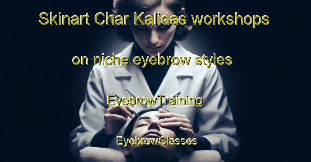 Skinart Char Kalidas workshops on niche eyebrow styles | EyebrowTraining | EyebrowClasses | SkinartTraining-Bangladesh