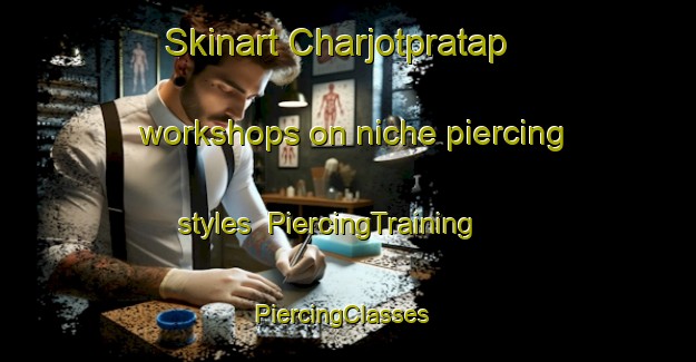 Skinart Charjotpratap workshops on niche piercing styles | PiercingTraining | PiercingClasses | SkinartTraining-Bangladesh