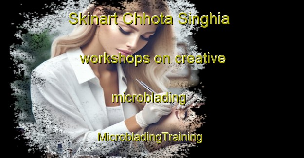 Skinart Chhota Singhia workshops on creative microblading | #MicrobladingTraining #MicrobladingClasses #SkinartTraining-Bangladesh