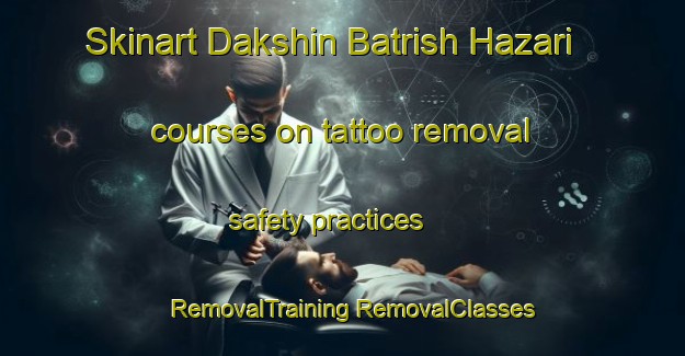 Skinart Dakshin Batrish Hazari courses on tattoo removal safety practices | #RemovalTraining #RemovalClasses #SkinartTraining-Bangladesh