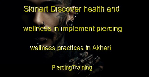 Skinart Discover health and wellness in implement piercing wellness practices in Akhari | PiercingTraining | PiercingClasses | SkinartTraining-Bangladesh