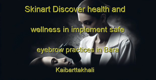 Skinart Discover health and wellness in implement safe eyebrow practices in Bara Kaibarttakhali | EyebrowTraining | EyebrowClasses | SkinartTraining-Bangladesh