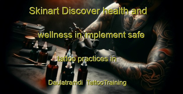 Skinart Discover health and wellness in implement safe tattoo practices in Daulatramdi | TattooTraining | TattooClasses | SkinartTraining-Bangladesh