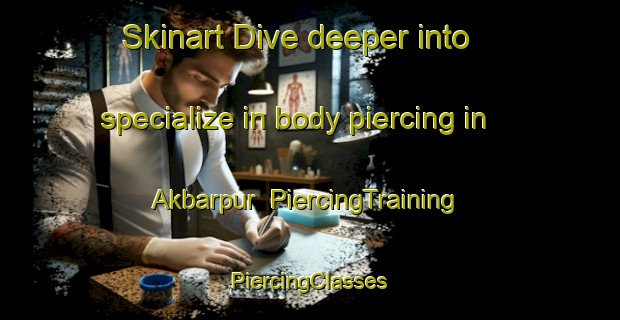 Skinart Dive deeper into specialize in body piercing in Akbarpur | #PiercingTraining #PiercingClasses #SkinartTraining-Bangladesh