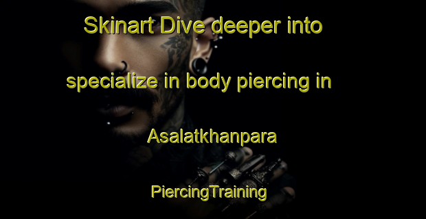 Skinart Dive deeper into specialize in body piercing in Asalatkhanpara | #PiercingTraining #PiercingClasses #SkinartTraining-Bangladesh