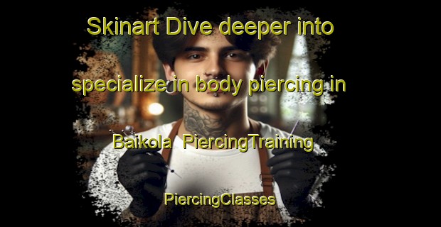 Skinart Dive deeper into specialize in body piercing in Baikola | #PiercingTraining #PiercingClasses #SkinartTraining-Bangladesh