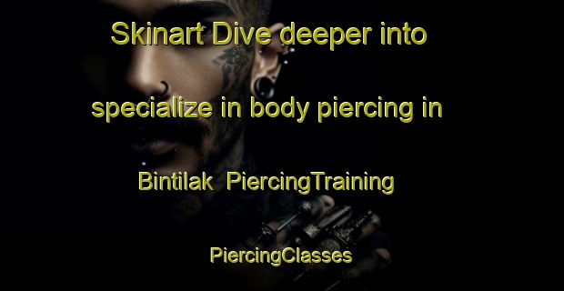 Skinart Dive deeper into specialize in body piercing in Bintilak | #PiercingTraining #PiercingClasses #SkinartTraining-Bangladesh