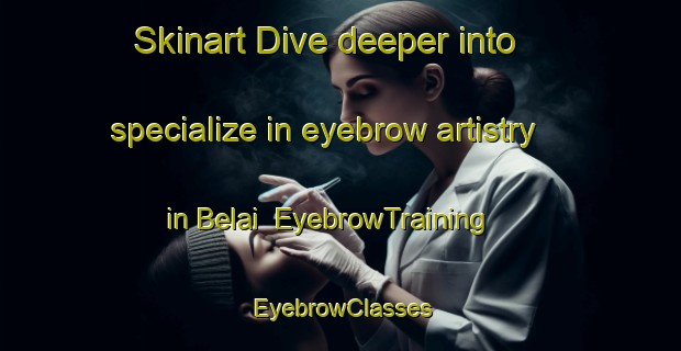 Skinart Dive deeper into specialize in eyebrow artistry in Belai | EyebrowTraining | EyebrowClasses | SkinartTraining-Bangladesh