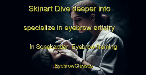 Skinart Dive deeper into specialize in eyebrow artistry in Sonakandar | EyebrowTraining | EyebrowClasses | SkinartTraining-Bangladesh