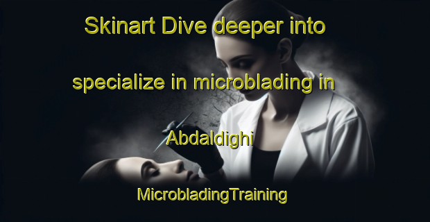 Skinart Dive deeper into specialize in microblading in Abdaldighi | #MicrobladingTraining #MicrobladingClasses #SkinartTraining-Bangladesh