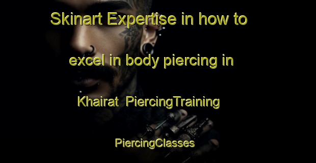 Skinart Expertise in how to excel in body piercing in Khairat | PiercingTraining | PiercingClasses | SkinartTraining-Bangladesh