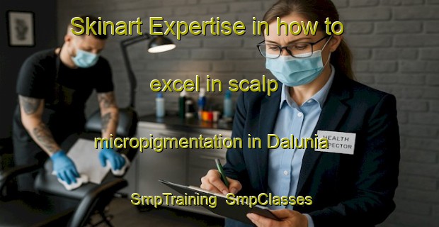 Skinart Expertise in how to excel in scalp micropigmentation in Dalunia | SmpTraining | SmpClasses | SkinartTraining-Bangladesh