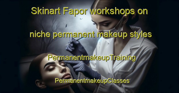 Skinart Fapor workshops on niche permanent makeup styles | PermanentmakeupTraining | PermanentmakeupClasses | SkinartTraining-Bangladesh
