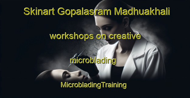 Skinart Gopalasram Madhuakhali workshops on creative microblading | #MicrobladingTraining #MicrobladingClasses #SkinartTraining-Bangladesh