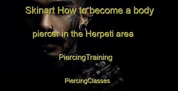 Skinart How to become a body piercer in the Herpeti area | PiercingTraining | PiercingClasses | SkinartTraining-Bangladesh