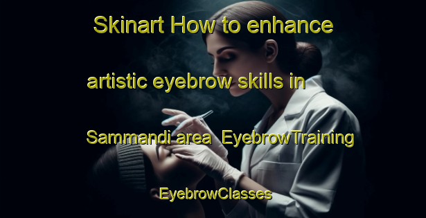 Skinart How to enhance artistic eyebrow skills in Sammandi area | EyebrowTraining | EyebrowClasses | SkinartTraining-Bangladesh