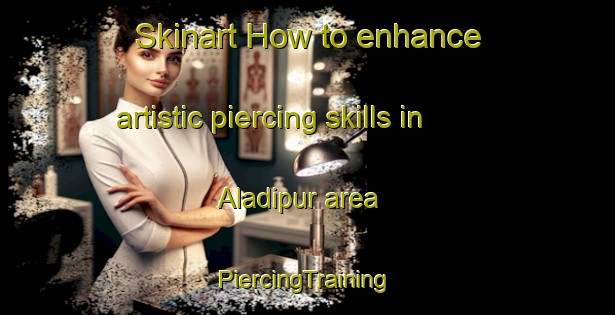 Skinart How to enhance artistic piercing skills in Aladipur area | #PiercingTraining #PiercingClasses #SkinartTraining-Bangladesh