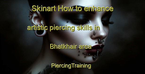 Skinart How to enhance artistic piercing skills in Bhatkhair area | #PiercingTraining #PiercingClasses #SkinartTraining-Bangladesh