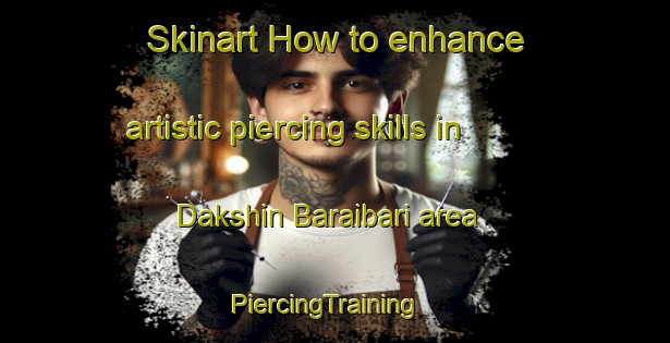 Skinart How to enhance artistic piercing skills in Dakshin Baraibari area | PiercingTraining | PiercingClasses | SkinartTraining-Bangladesh