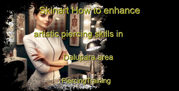 Skinart How to enhance artistic piercing skills in Dalupara area | PiercingTraining | PiercingClasses | SkinartTraining-Bangladesh