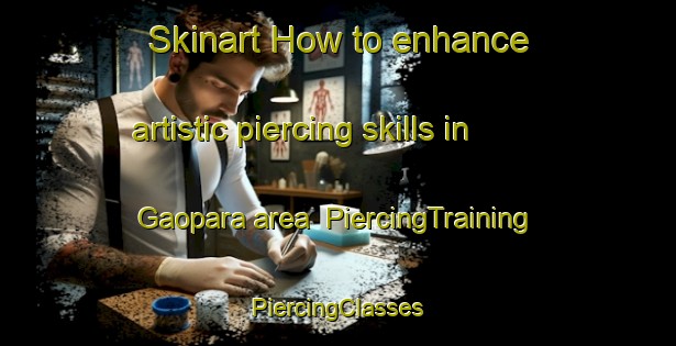 Skinart How to enhance artistic piercing skills in Gaopara area | #PiercingTraining #PiercingClasses #SkinartTraining-Bangladesh