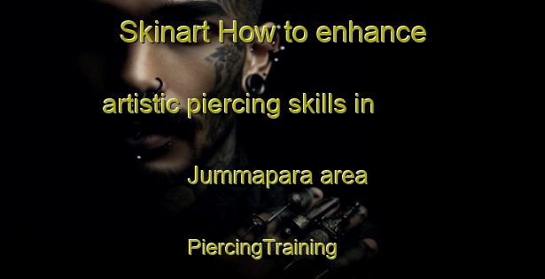 Skinart How to enhance artistic piercing skills in Jummapara area | PiercingTraining | PiercingClasses | SkinartTraining-Bangladesh